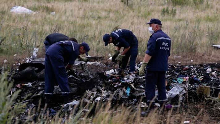 Telediario 1 - Panorama desolador cuatro días después de la tragedia