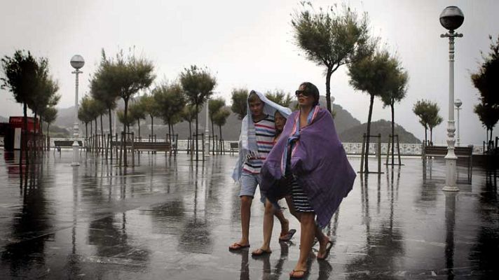 El tiempo - Lluvias fuertes en zonas del norte y despejado en el resto