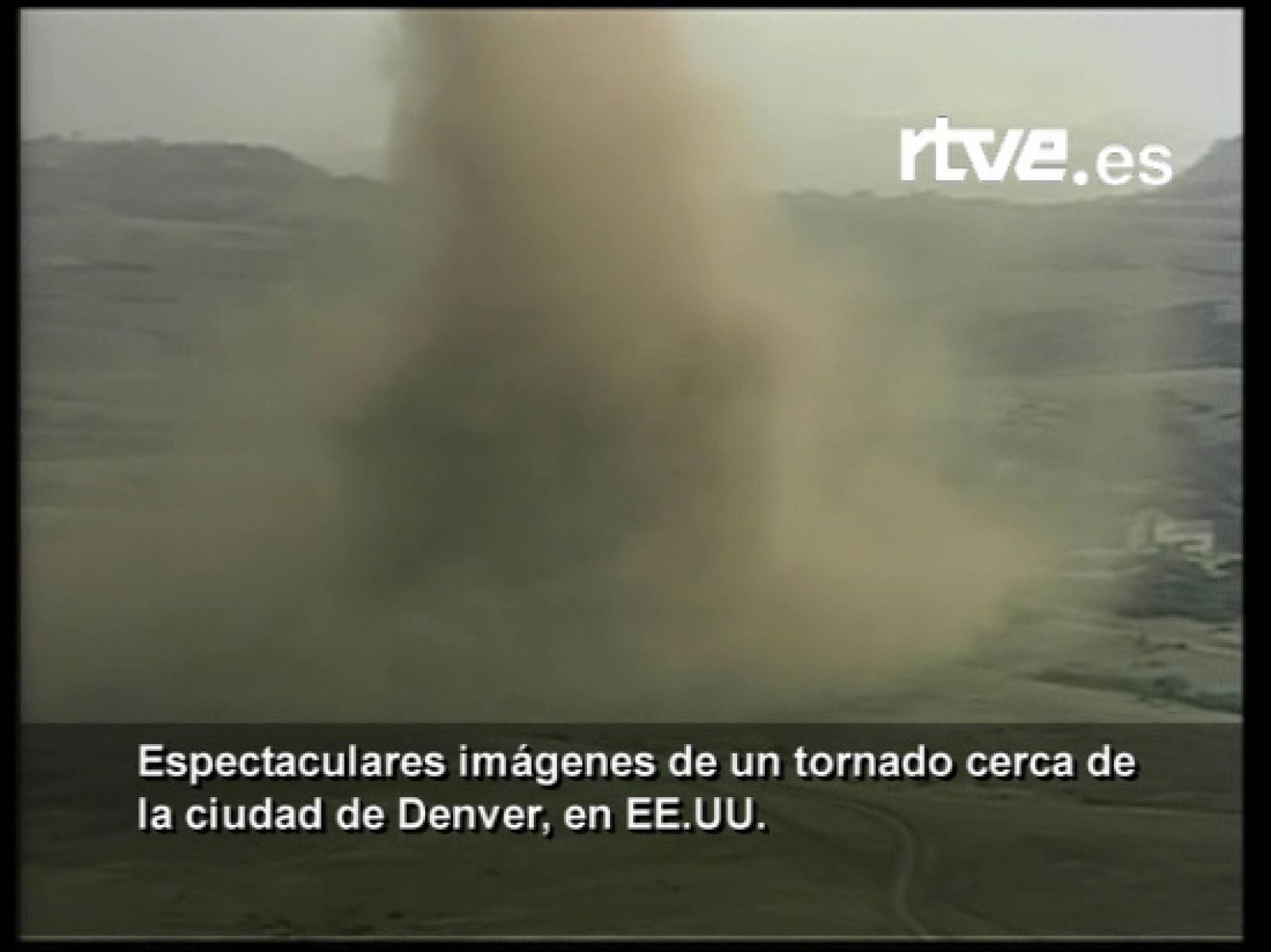 Espectacular tornado en Denver