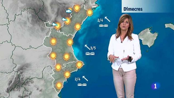 L'informatiu - Comunitat Valenciana - El tiempo en la Comunidad Valenciana - 22/07/14