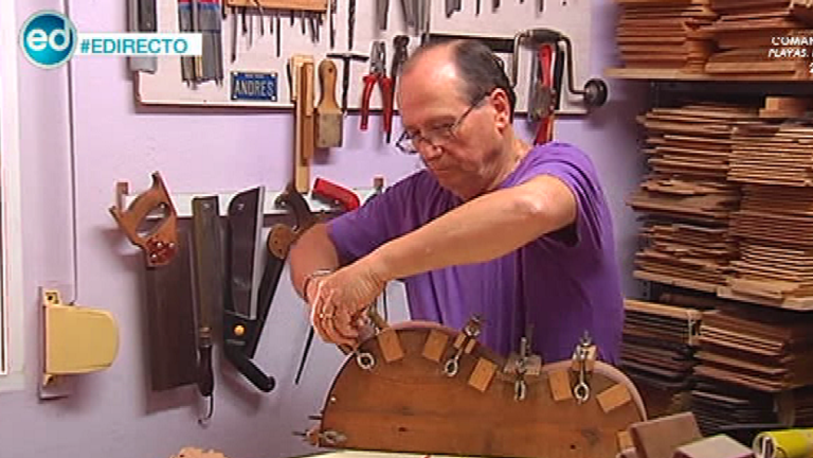 España Directo-  Las guitarras trianeras, protagonistas de la fiesta