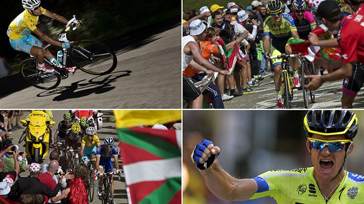 Telediario 1 - Rogers se corona en Bagnères de Luchon