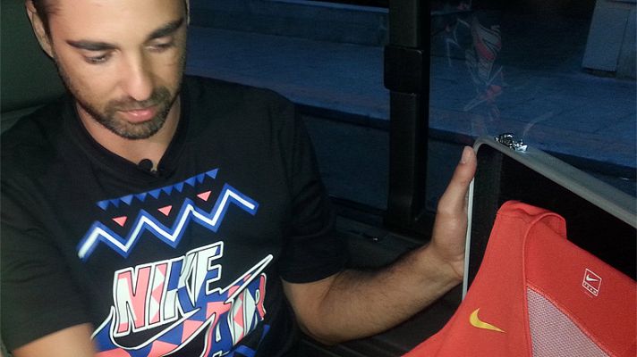 Telediario 1 - La 'ÑBA' presenta su nueva camiseta para el Mundial de Basket