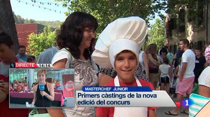 L'Informatiu - Primers càstings del 2n MasterCheff Junior a Sant Fruitós de Bages