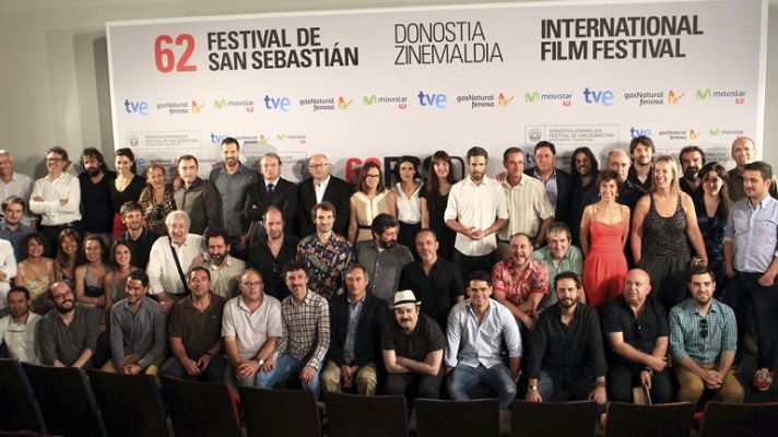 Telediario 1 - Peliculas españolas en el Festival de Cine de San Sebastián