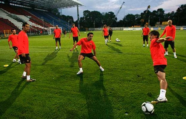  - Partido de trámite del Barça