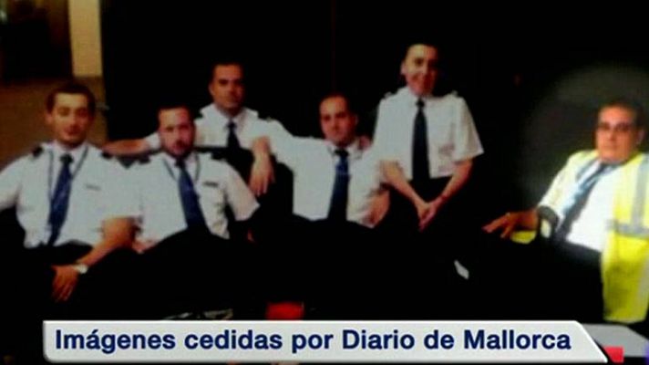 Telediario 1 - Seis españoles viajaba en el avión de Swiftair