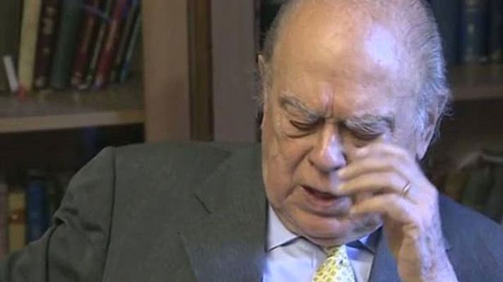 Telediario 1 - Jordi Pujol reconoce que ha tenido dinero oculto