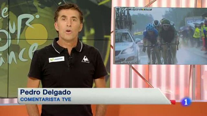 Telediario 1 - La 19ª etapa, vista por Perico