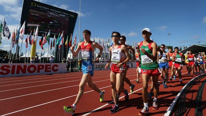 Informativo 24h - El marchador Diego García, primera medalla española en los Mundiales Junior de Atletismo de EE.UU.