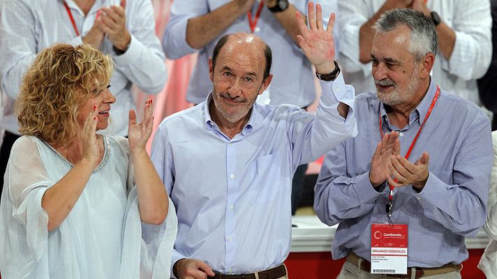 Telediario 1 - Último acto de Rubalcaba como secretario general del PSOE
