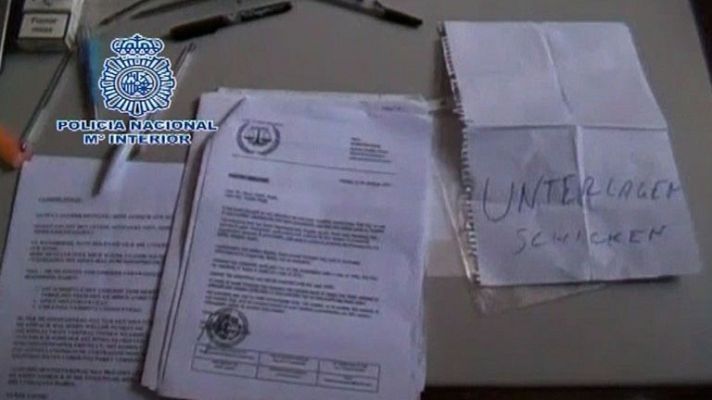 Telediario 1 - Desarticulada organización criminal