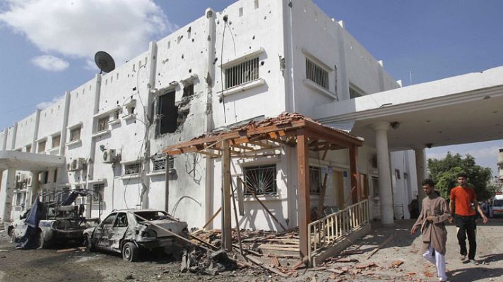 Telediario 1 - Israel descubre en Gaza 31 túneles subterráneos