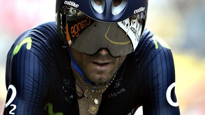 Tour de Francia - Peraud y Pinot privan a Valverde del podium en una crono ganada por Martin