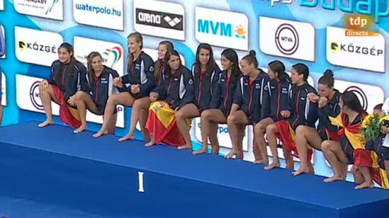 Las 'guerreras' lucen el oro del Europeo | Ver