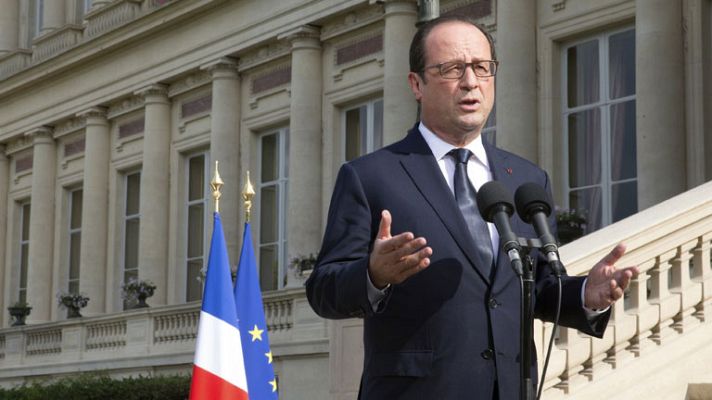 Telediario 1 - Todas las víctimas mortales serán trasladadas a Francia