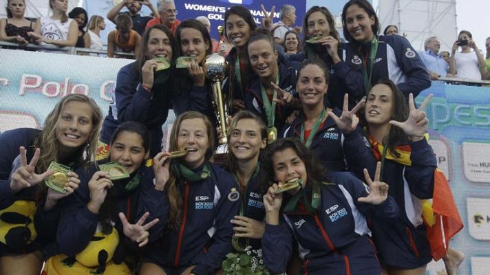 Telediario 1 - Las 'guerreras' se llevan el oro del Europeo de Budapest