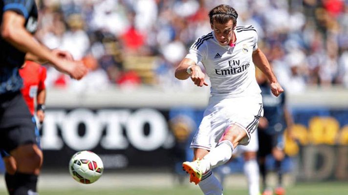 Telediario 1 - Bale se luce en el primer amistoso del Real Madrid