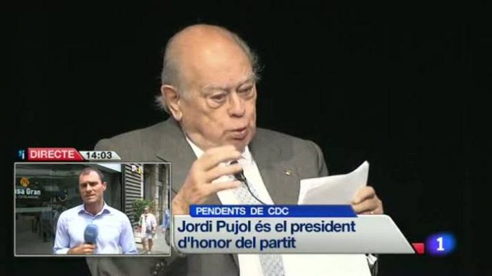 L'Informatiu - Continuen les reaccions a la confessió de l'expresident Jordi Pujol