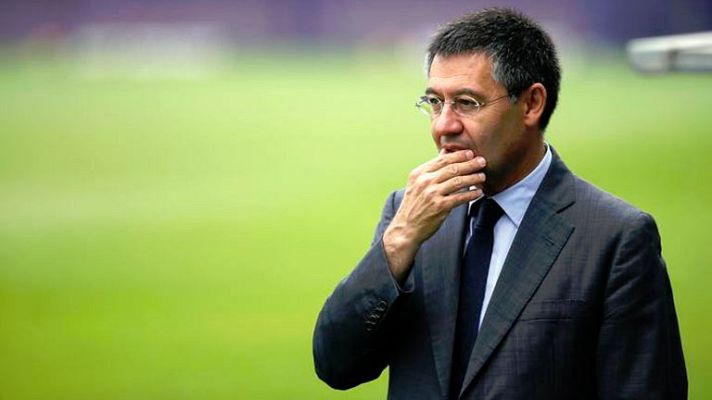 Telediario 1 - Cases amplía a Bartomeu y Faus su querella en el fichaje de Neymar