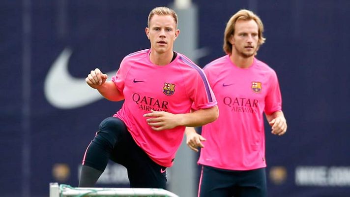 Telediario 1 - El Barça continua con su pretemporada en Birmingham