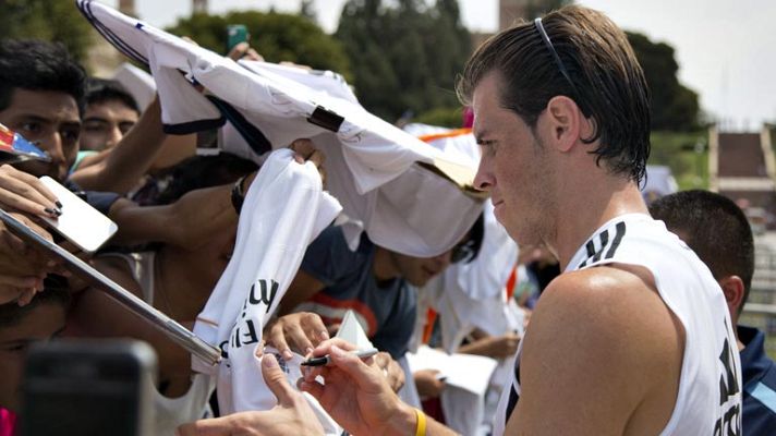 Telediario 1 - El Real Madrid traslada la locura de Los Ángeles a Dallas