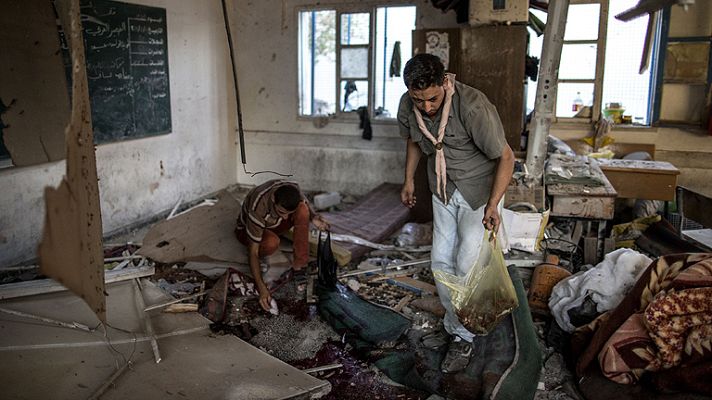 Informativo 24h - Un nuevo ataque de Israel a una escuela de la ONU acaba con la vida de al menos 20 personas