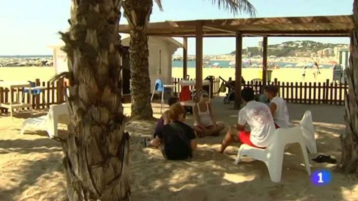 L'Informatiu - Una platja per als nadons a Sant Antoni de Calonge