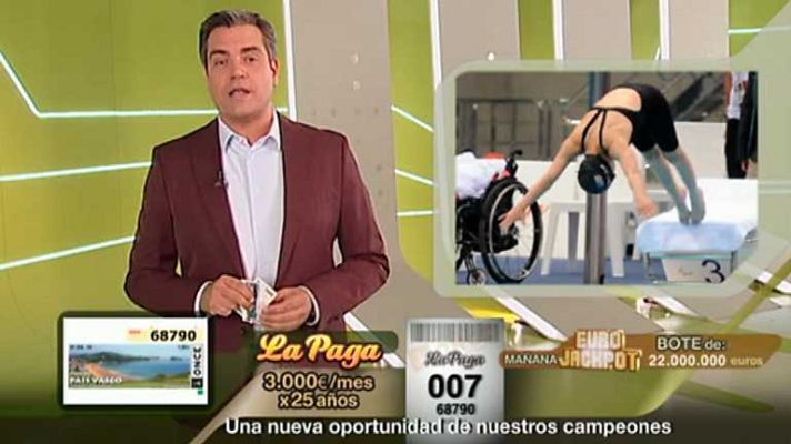 Sorteos ONCE - Sorteo ONCE  - 31/07/14