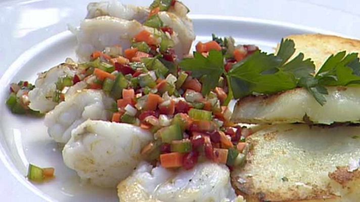 RTVE Cocina - Rape a la plancha con vinagreta y patatas