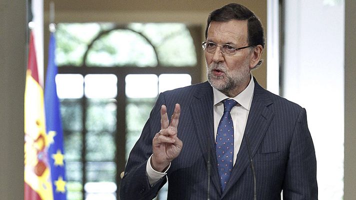 Informativo 24h - Rajoy asegura que su posición sobre Cataluña es "ley, sí, pero diálogo también"