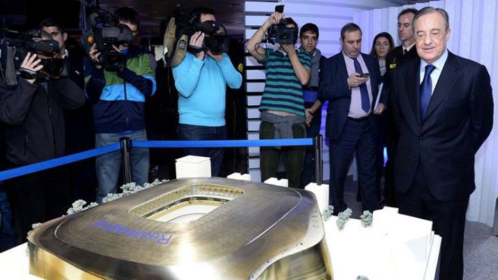 Telediario 1 - El TSJM paraliza cautelarmente la ampliación del Bernabéu