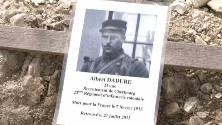 Telediario 1 - Las trincheras, la imagen de la Primera Guerra Mundial