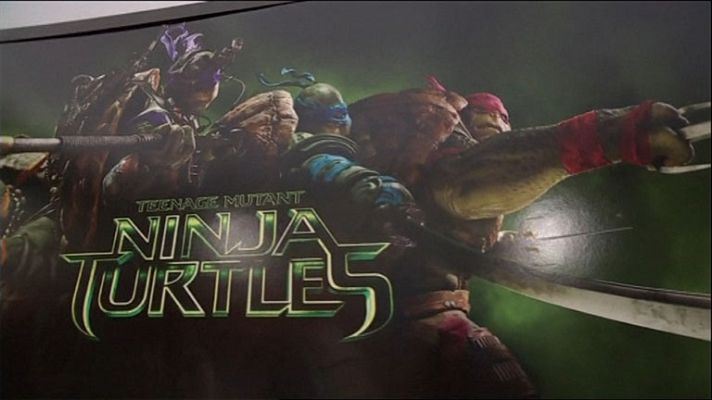 Telediario 1 - Vuelven las Tortugas Ninja