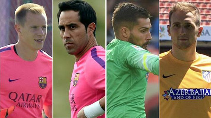 Telediario 1 - Los porteros capitalizan el mercado de fichajes