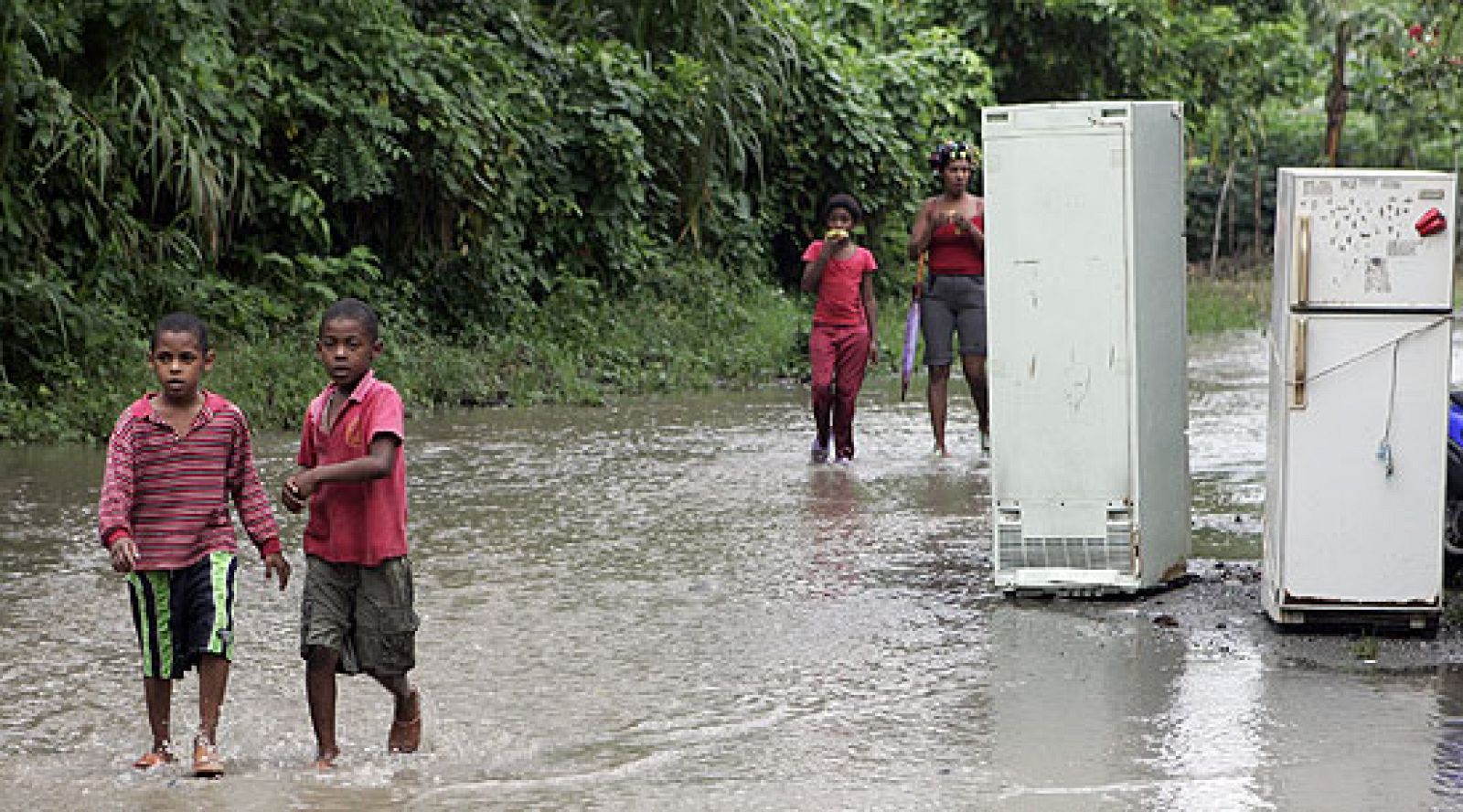 El huracán Gustav provoca graves daños en Haití