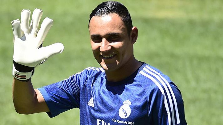 Telediario 1 - Keylor Navas: "El Real Madrid tendrá más alternativas conmigo, espero no ser un problema"