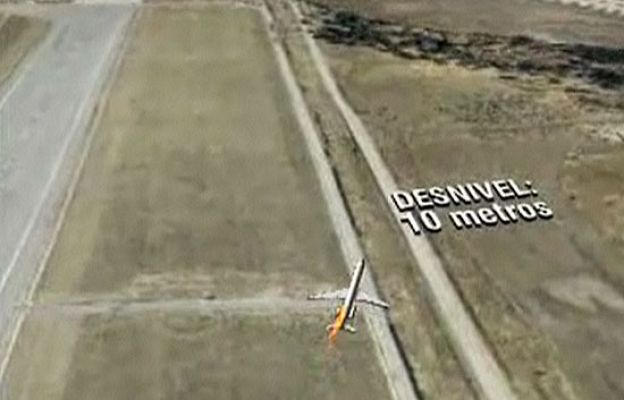  - El piloto del avión estaba listo