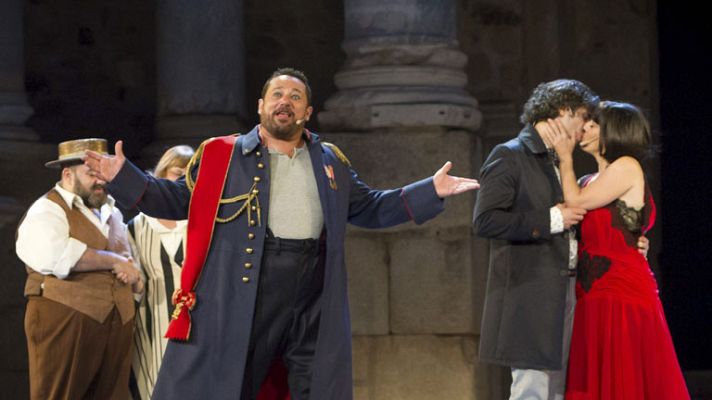 Telediario 1 - La comedia, plato fuerte del Festival de Mérida