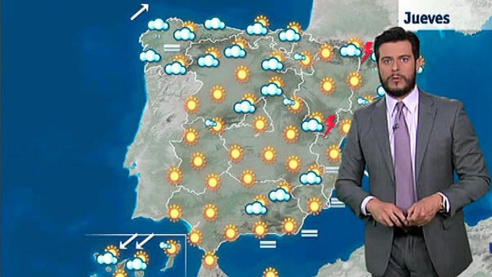 Tiempo sin cambios y temperaturas altas durante el miércoles