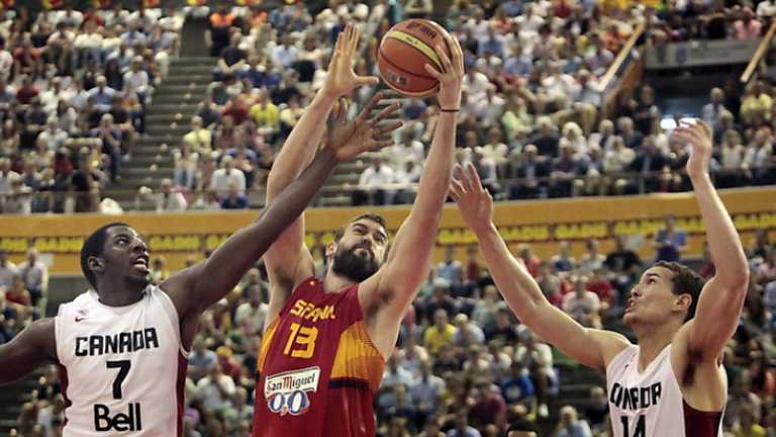 Baloncesto - Preparación Campeonato del Mundo. España-Canadá - Baloncesto en RTVE | Ver