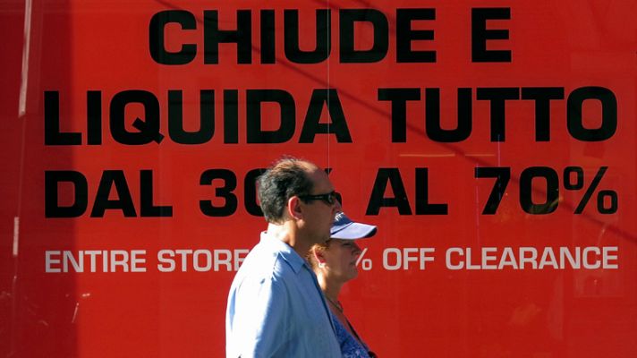 Telediario 1 - Para el BCE la falta de reformas estructurales es un riesgo