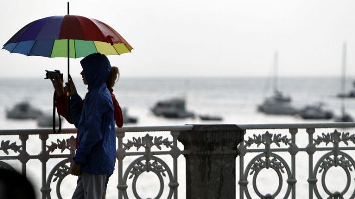 El tiempo - Tormentas en Navarra y noroeste de Aragón