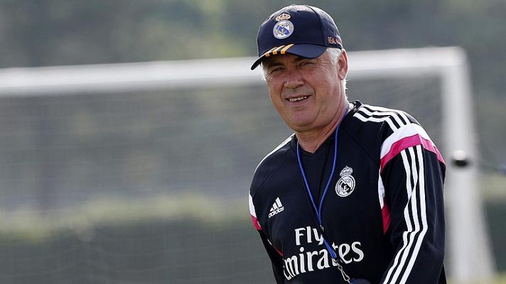 Telediario 1 - Ancelotti pone a punto a sus hombres ante de la Supercopa europea