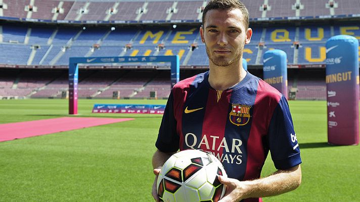 Telediario 1 - El Barça presenta a Vermaelen