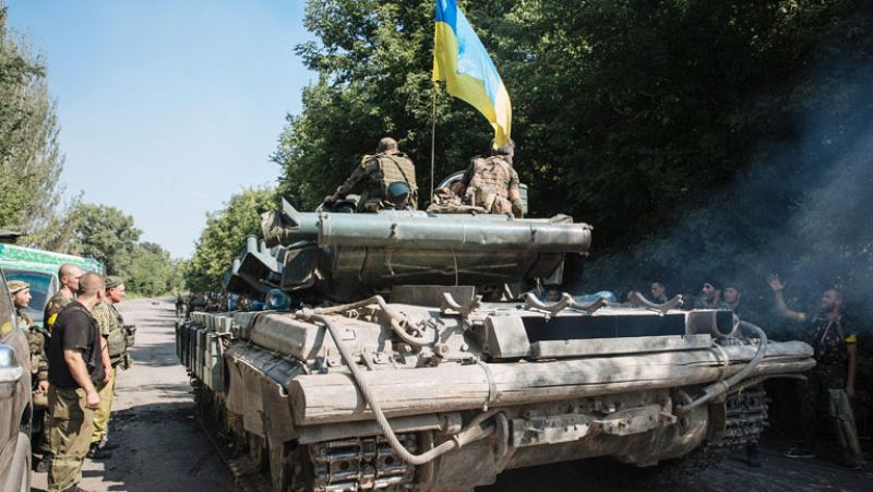 Las tropas ucranianas rodean la ciudad rebelde de Donetsk