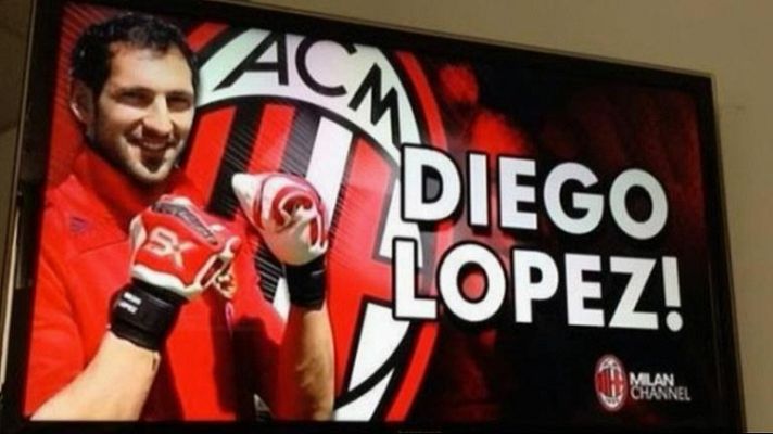 Telediario 1 - Diego López, cada vez más cerca del Milán