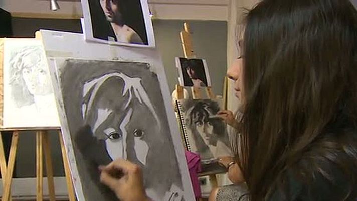  - Una beca permite a algunos curiosos sumergirse en un curso intensivo de retrato