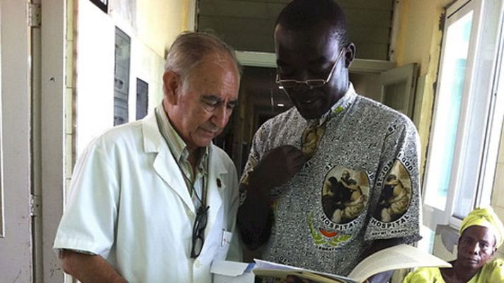 Telediario 1 - Muere el padre Miguel Pajares