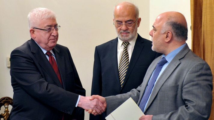 Telediario 1 - EEUU respalda al nuevo primer ministro de Irak